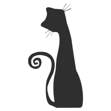 Plastová šablona - Sedící kočka, 14,5 × 14,5 cm
