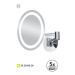 Nimco ZK 20165-26 Kosmetické podsvícené LED zrcátko kulaté 229 mm - studená bílá