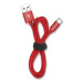 Kabel Aligator USB-C na USB, 2A, 1m, červená