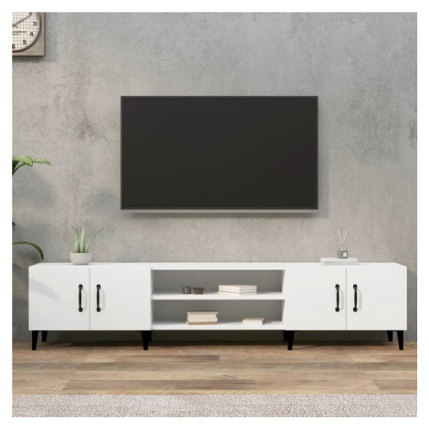 vidaXL TV skříňka bílá 180 x 31,5 x 40 cm kompozitní dřevo