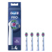 ORAL-B EB 18-4 PRO 3D White Kartáčkové hlavy 4 kusy