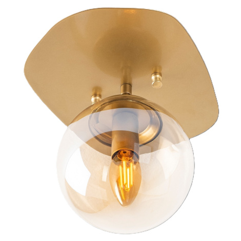 Opviq Stropní svítidlo Well II zlaté/čiré Opviq lights