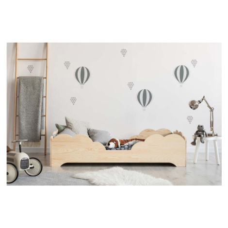 Dětská postel z borovicového dřeva Adeko BOX 10, 90 x 200 cm