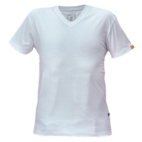 NOYO ESD V-tričko bílá 3XL