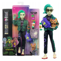 Panenka Monster High Deuce Gorgon a zvířátko Mattel HHK56