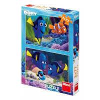 Dino puzzle wd dory se našla 2x77d.