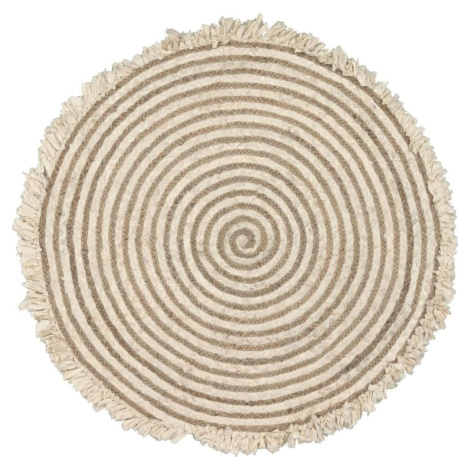 Přírodní koberec z juty Kave Home Gisel, ø 120 cm