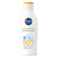 NIVEA SUN DĚTSKÉ MLÉKO NA OPALOVÁNÍ SENSITIVE OF 50+ 200ml