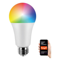 LED RGB Stmívatelná žárovka A60 E27/8W/230V 2700-6500K Wi-Fi Tuya