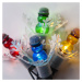 Světelný řetěz Astra LED mini Sněhulák barevná, 20 žárovek