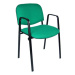 Konferenční židle ISO s područkami C8 - hnědá