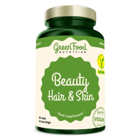 GreenFood Nutrition Beauty Hair & Skin 90 kapslí