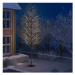 Vánoční strom 2000 LED teplé bílé světlo třešňový květ 500 cm