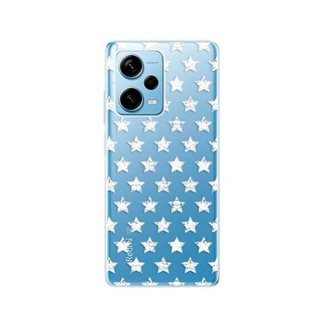 iSaprio Stars Pattern pro white pro Xiaomi Redmi Note 12 Pro 5G / Poco X5 Pro 5G