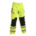 Reflexní montérkové kalhoty TICINO, žluté