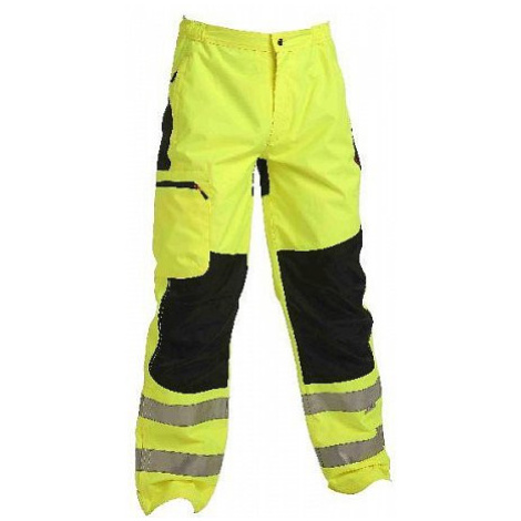 Reflexní montérkové kalhoty TICINO, žluté Červa