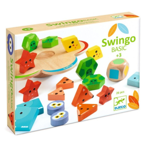 Swingo basic - balanční hra - tvary a barvy DJECO