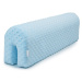 ELIS DESIGN Chránič na postel pěnový - 50 cm barva: světle modrá, Délka: 50 cm