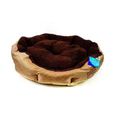 Hnědobéžový pelíšek pro psa - 45x40 cm PetProducts