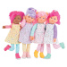 Panenka Céléna Rainbow Dolls Corolle s hedvábnými vlasy a vanilkou cyklámenová 38 cm