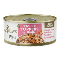 Konzerva APPLAWS Dog Chicken, Ham & Vegetables 156 g