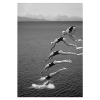 Fotografie The beauty of diving, Greetje van Son, 26.7x40 cm