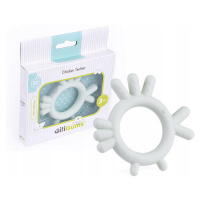 Dětské silikonové kousátko Chicken Teether, 3m+, sv. mátová, 1 ks