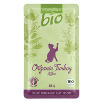 Zooplus Bio Kitten 6 x 85 g - bio krůtí