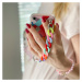Silikonové pouzdro s řetízkem na iPhone 12 6.1" multicolour