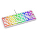 Endorfy herní klávesnice Thock TKL OWH Pudd.Khail BR RGB /USB/ brown sw./ drátová / mechanická /