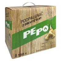 PE-PO podpalovač z dřevité vlny 150 ks