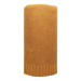 NEW BABY - Bambusová pletená deka 100x80 cm hořčicová