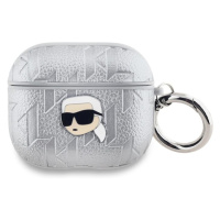 Karl Lagerfeld PU Embossed Karl Head Pouzdro pro AirPods 3 KLA3PGKIPS