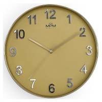 MPM Quality Nástěnné hodiny Golden Simplicity E01.4163.80