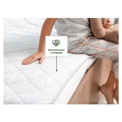 Benlemi Sada dětských pěnových matrací ANATOMICA se studenou HR pěnou Zvolte rozměr: 90x190 cm