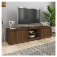 vidaXL TV skříňka hnědý dub 140 x 40 x 35,5 cm kompozitní dřevo