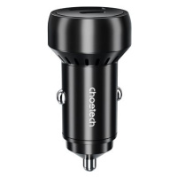 ChoeTech 60W Dual USB-C 30W + USB-A 30W Fast Car Charger