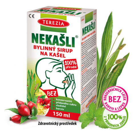 TEREZIA NEKAŠLI bylinný sirup na kašel 150ml TEREZIA COMPANY