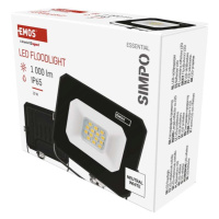 LED reflektor SIMPO 10 W, černý, neutrální bílá