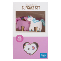 Cupcake set unicorn, 24ks - PME