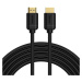 Kabel HDMI 2.0 Baseus, 4K 30Hz, 3D, HDR, 18Gbps, 5m (černý)