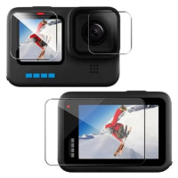 PrimeGuard Ochranné tvrzené sklo pro GoPro Hero 10 Transparentní 3 ks v sadě