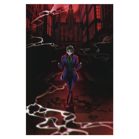 Umělecký tisk Joker - Red Lights, (26.7 x 40 cm)