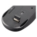 Natec optická myš JAY 2/1600 DPI/Kancelářská/Optická/Bezdrátová USB/Černá