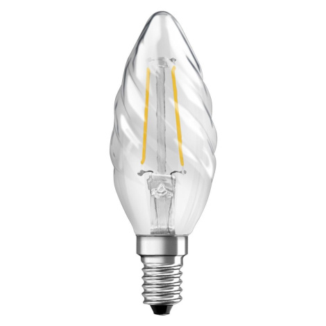 LED žárovka LED E14 BW35 4W = 40W 470lm 2700K Teplá 300° Filament OSRAM STAR