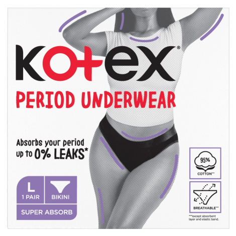 Kotex Period Underwear vel. L menstruační kalhotky