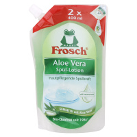 Frosch Eko prostředek na mytí nádobí náhradní náplň Aloe Vera 800 ml