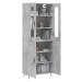 vidaXL Skříň highboard betonově šedá 69,5x34x180 cm kompozitní dřevo