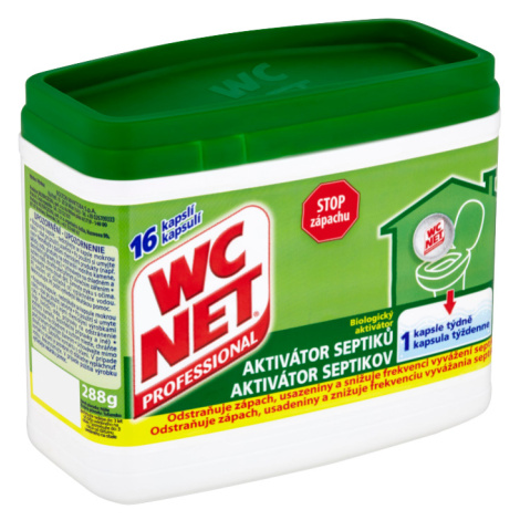 WC Net Professional Aktivátor septiků 16 kapslí 288g