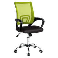 tectake 401789 kancelářská židle marius - černá/zelená - černá/zelená